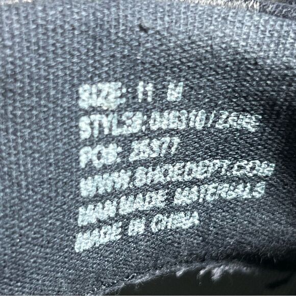 Mens MOUNTAIN CREEK Navy Blue Oxford Style Casual Sneakers / Size 11 M - Picture 9 of 10